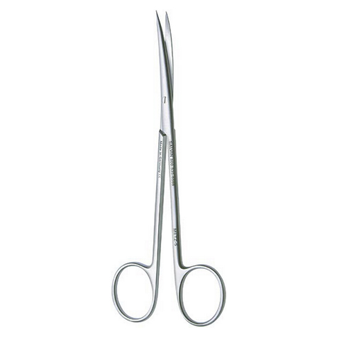 Metz. Scissors curved - 5’